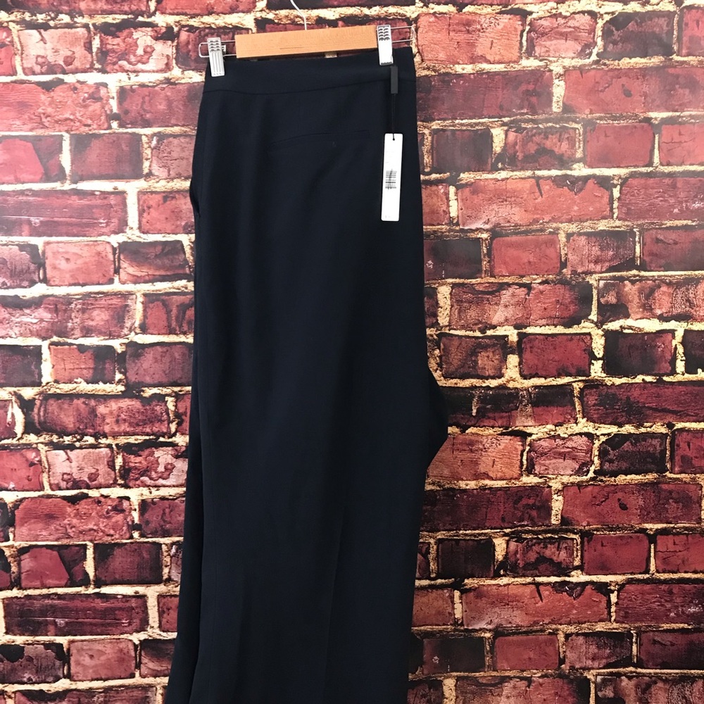 NEW-Tahari career work Merlin Pants navy blue 22